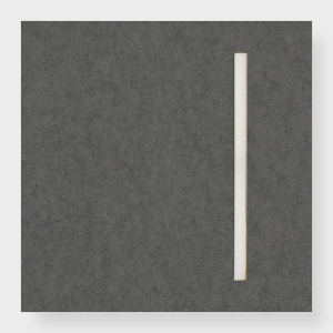Geometrics - Pewter, 1 Vertical Bar
