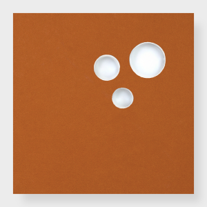 Geometrics - Orange, 3 Circles