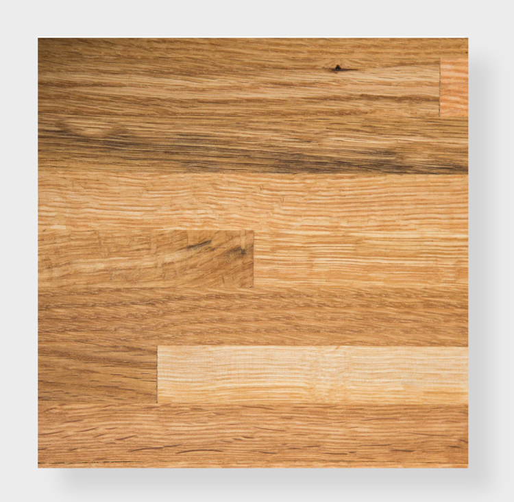 White Oak Plank Side Grain