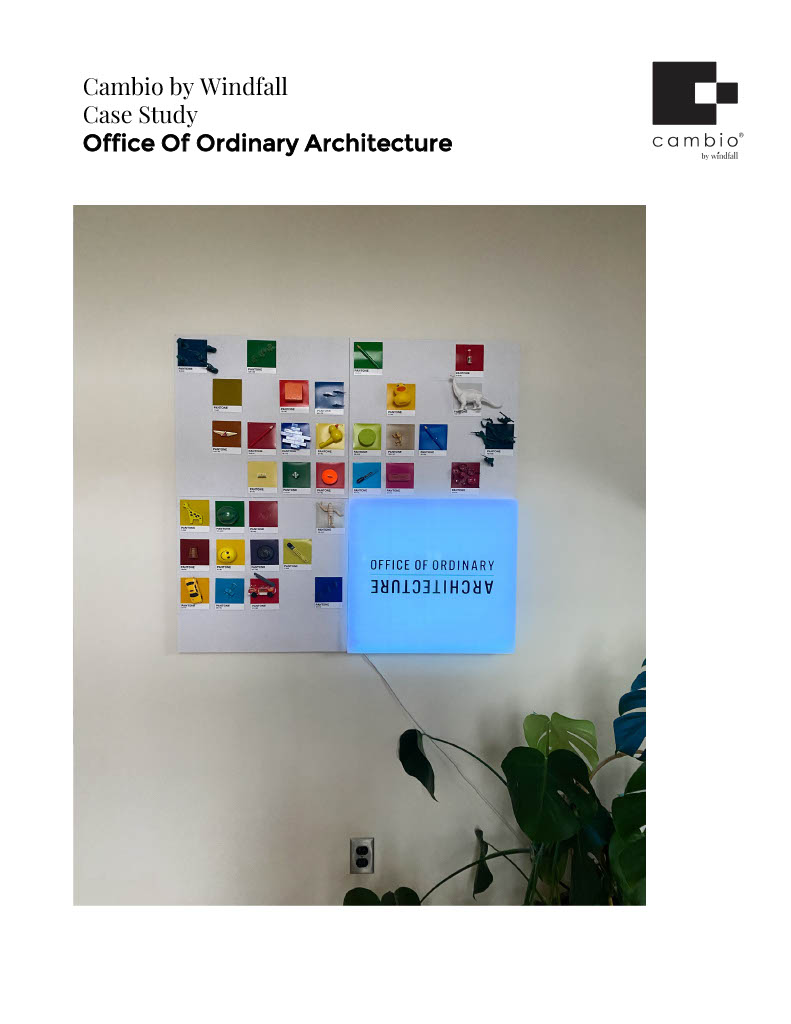 Office of Ordinary Architecture Case Study